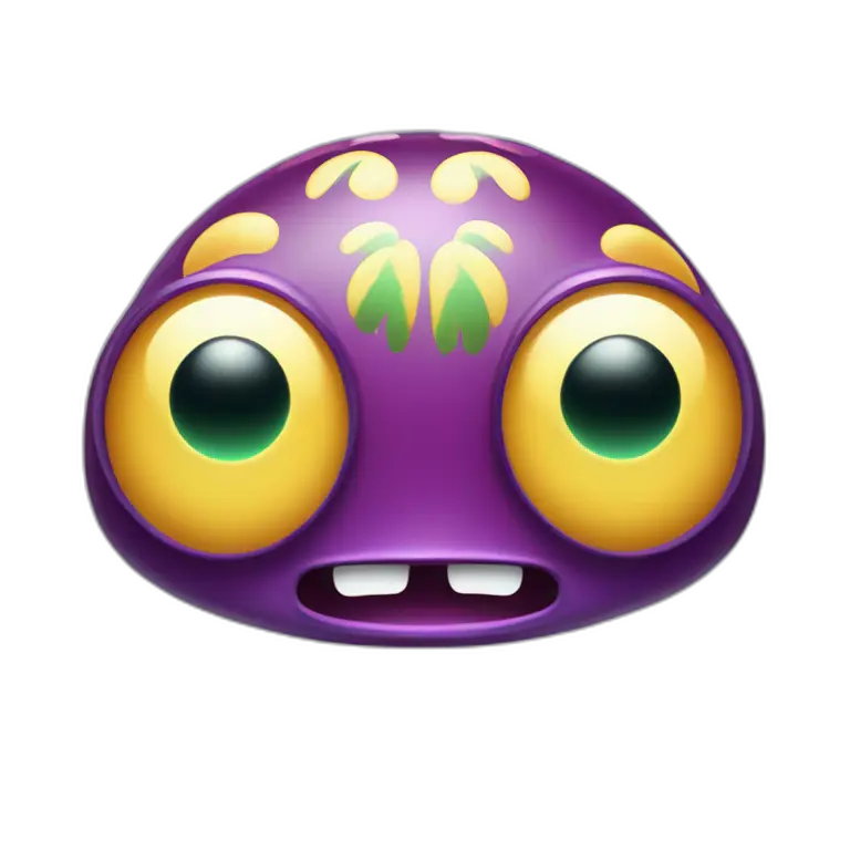 Cinematic Cheeky Beetle Portrait Emoji, Head tilted dramatically with an exaggeratedly shocked expression, featuring a compact, shiny body with wide, comically expressive eyes full of playful disbelief and subtly animated, ornate patterns, Simplified yet hilariously expressive features, highly detailed, glowing with a slightly sassy reflective glow, high shine, dramatic yet playful, stylized with an air of cheeky insect mischief, soft glowing outline, capturing the essence of a meme-worthy beetle that looks ready to scurry its way into viral fame!